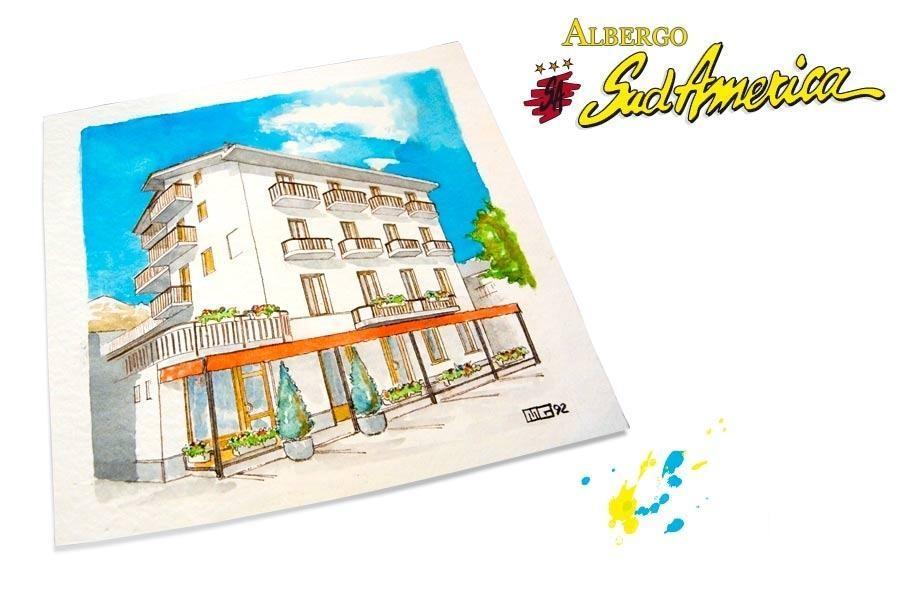 Albergo Sud America Paesana Exterior foto